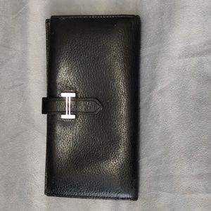 Hermes Bearn leather wallet